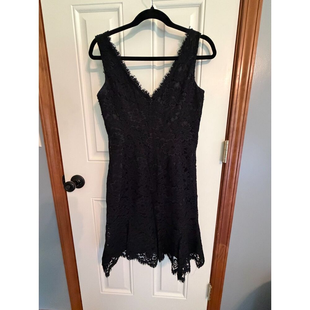 Anne Kline Black Lace Dress size 4